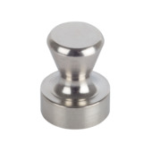 Magneet pion Neodymium zilver 12x16mm 4 stuks