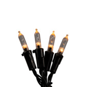 Konstsmide LED lichtsnoer Pizello 40 lampjes extra warmwit licht 5,85 meter op batterij