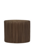 Kap Satijn ovaal bruin-brons 32 cm 