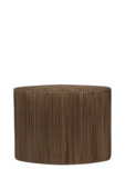 Kap Satijn ovaal bruin-brons 37 cm 