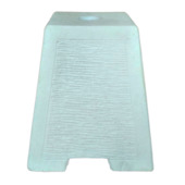 Parasolvoet steen wit 4 kg