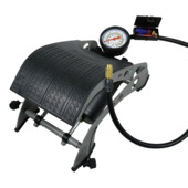 Michelin voetpomp dubbele cilinder inclusief 4 adapters