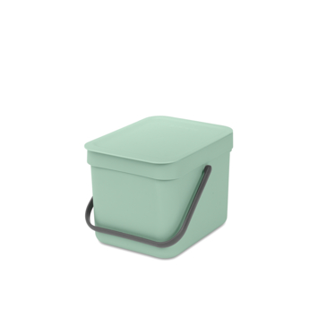 Brabantia Sort & Go Prullenbak - 6 l - Jade Green kopen? Prullenbakken | Karwei