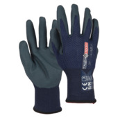 Werkhandschoenen comfort blauw maat L
