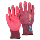 Werkhandschoenen comfort roze maat L
