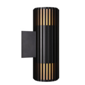 Nordlux wandlamp Aludra Double E27 Seaside zwart