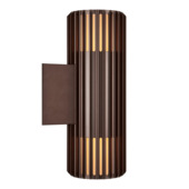 Nordlux wandlamp Aludra Double E27 Seaside bruin