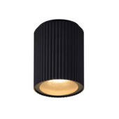 Nordlux plafondlamp Kyklop Ripple GU10 zwart