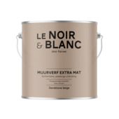 Le Noir & Blanc muurverf betonlook sandstone taupe extra mat 2,5 liter