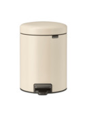 Brabantia NewIcon prullenbak - 5 L - soft beige
