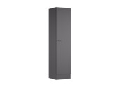 Optifit hoge voorraadkast Bonn214 inclusief 1 deur en 3 planken antraciet 160 x 50 x 47,1 cm