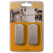 Cando eindkap voor trapleuning 27x7 RVS 2 stuks