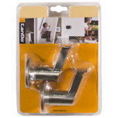 CanDo trapleuninghouder Tokyo rvs (2 stuks)