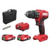 SKIL 3021HD brushless accuklopboormachine 20 V met 2 USB-C accu’s 2,0 Ah en snellader