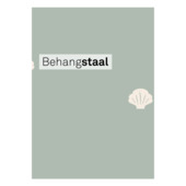 Behangstaal vliesbehang Little shell zachtgroen (dessin 145530)