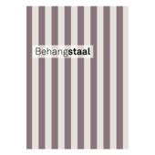 Behangstaal vliesbehang Little stripe paars - gebroken wit (dessin 145523)