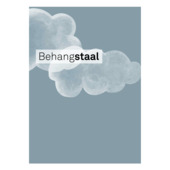 Behangstaal vliesbehang Litlle cloud blauw (dessin 145529)