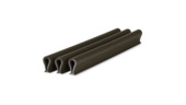 Giardino clips voor linten RAL 9005 zwart (100 stuks)