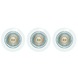 KARWEI inbouwspot LED richtbaar rond wit 3 stuks