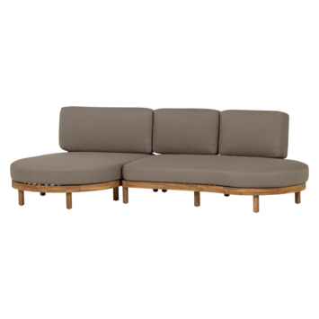WOOOD Zinto tuin loungeset links acaciahout zand kopen? Loungesets | Karwei