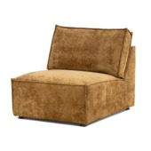 KARWEI modulaire bank James tussenstuk caramel polyester stof
