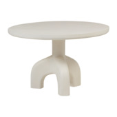WOOOD Luno tuintafel rond ø120 cm vezelversterkte polymeer naturel