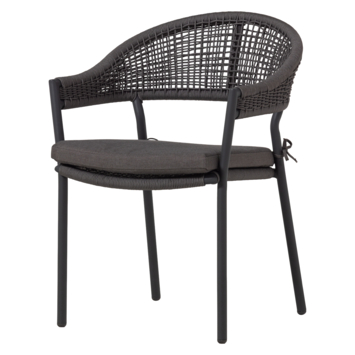 WOOOD Rilo tuinstoel aluminium bruin kopen? Tuinstoelen | Karwei