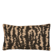 Kussen graphic dessin taupe en creme 55x35x10 cm