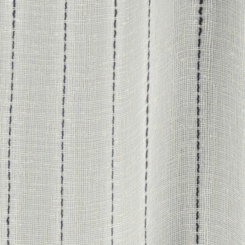 Vouwgordijn Wide stripe 2317 ecru black st