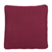 Kussen bordeaux velvet 45x45x10 cm