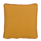 Kussen okerbruin velvet 45x45x10 cm
