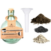 Set terrarium fles 5 liter glas