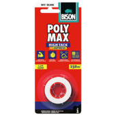 Bison Polymax high tack express montagetape wit