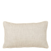 Lendekussen ivoor beige 55x35x10 cm