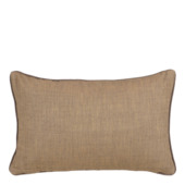 Lendekussen bruin met randje 55x35x10 cm