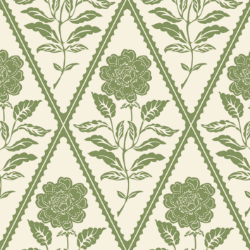 Vliesbehang Joules Juliette Floral Crème/Groen (dessin 128911) kopen? Vliesbehang | Karwei