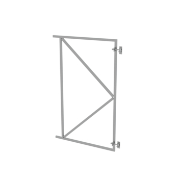 Poortframe verzinkt staal 155 x 100 cm kopen? Poorten | Karwei