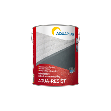 Aquaplan Aqua-resist buitenmuurcoating grijs 4 liter kopen? Vloerverf & coatings | Karwei