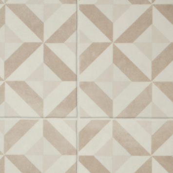 Vinyl vloer Chalais wit-beige - per cm