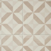 Vinyl vloer Chalais wit-beige - per cm