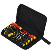Stanley schroevendraaierset - 10-delig - Incl. 2 VDE 1000V schroevendraaiers en opbergetui