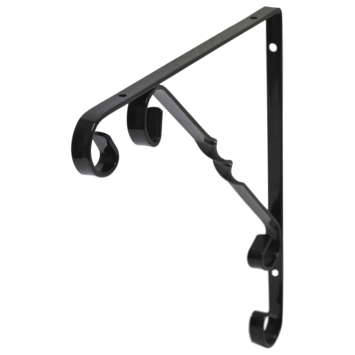 Duraline plankdrager ornament zwart 25x25 cm kopen? Woondecoratie | Karwei