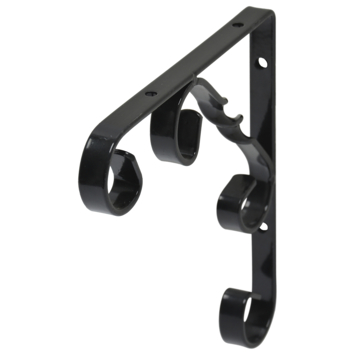 Duraline plankdrager ornament zwart 15x15 cm kopen? Woondecoratie | Karwei
