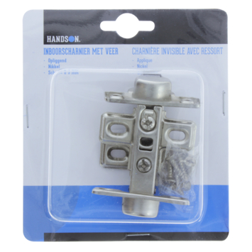 HANDSON Inboorscharnier met veer Type A (volledig opliggend) 26 mm - 2 stuks kopen? Deurscharnieren | Karwei