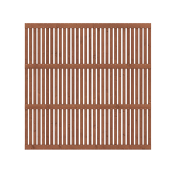 Tuinscherm enkelzijdig Como bruin geïmpregneerd grenenhout bruin 180 x 180 cm kopen? Schuttingen | Karwei