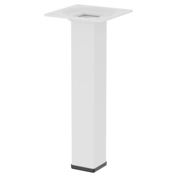 Duraline meubelpoot vierkant wit 2,5x2,5x15 cm kopen? Meubelpoten | Karwei