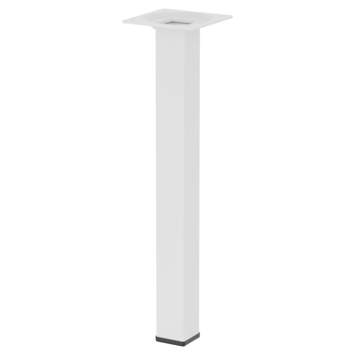 Duraline meubelpoot vierkant wit 2,5x2,5x25 cm kopen? Meubelpoten | Karwei