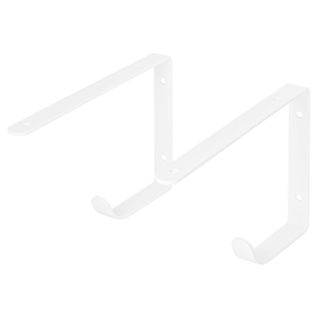 Duraline plankdrager haak wit 22x14,5 cm 2 stuks kopen? Woondecoratie | Karwei