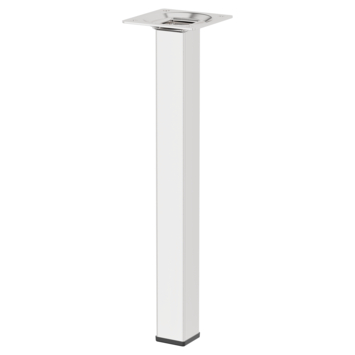 Duraline meubelpoot vierkant nikkel geborsteld 2,5x2,5x25 cm kopen? Meubelpoten | Karwei