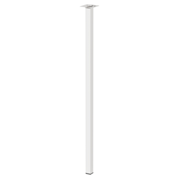 Duraline tafelpoot vierkant nikkel geborsteld 2,5x2,5x75 cm kopen? Tafelpoten | Karwei